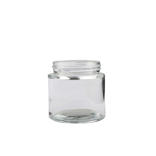 1 oz clear straight sided jar