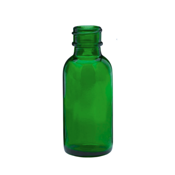 1 oz emerald green boston glass bottle resized