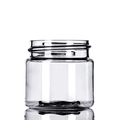 12 Oz Cobalt Blue PET Straight Sided Jars 89-400 Neck Finish