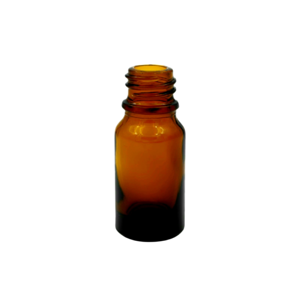 10 ml amber euro round bottle resized