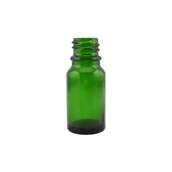 10 ml green euro round bottle resized