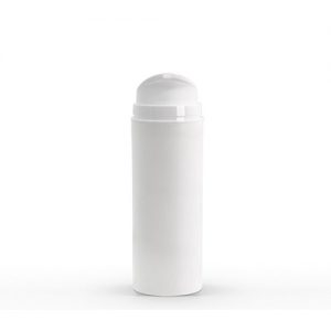 Ml White Pp Plastic Bottle And White Pp Plastic Airless Pump With