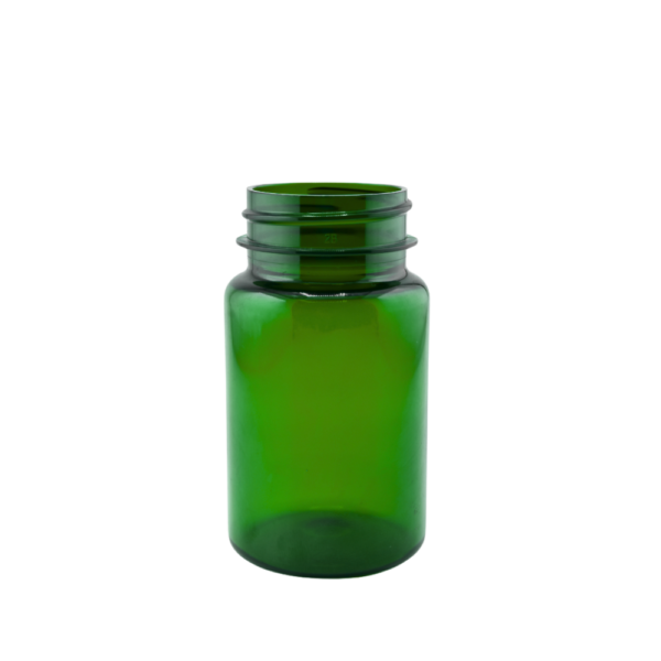 100cc green pet packer bottle