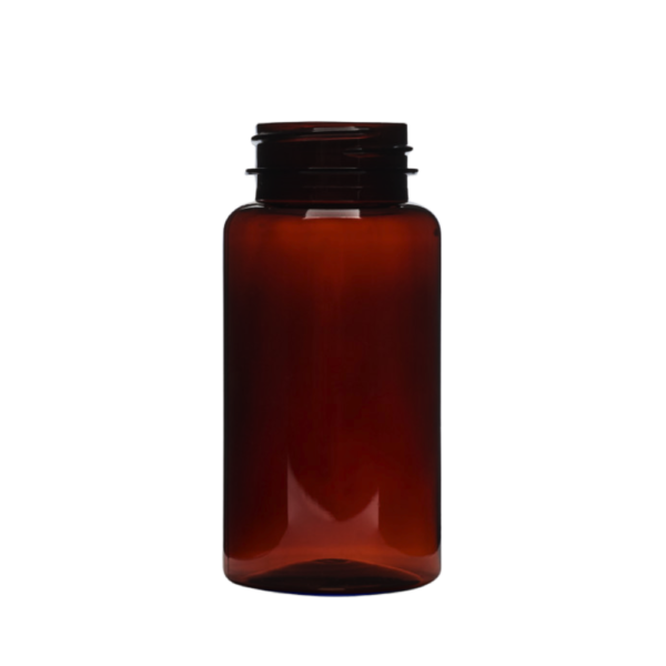 150cc dark amber pet packer bottle resized