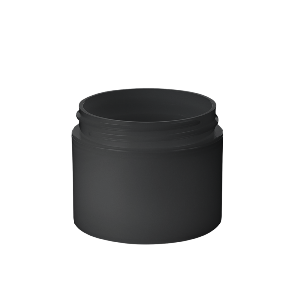 2 oz black double wall jar (2)