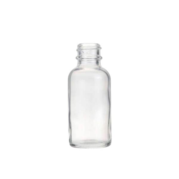 2 oz clear boston bottle