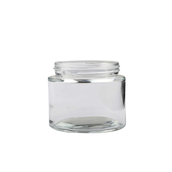 2 oz clear straight sided jar