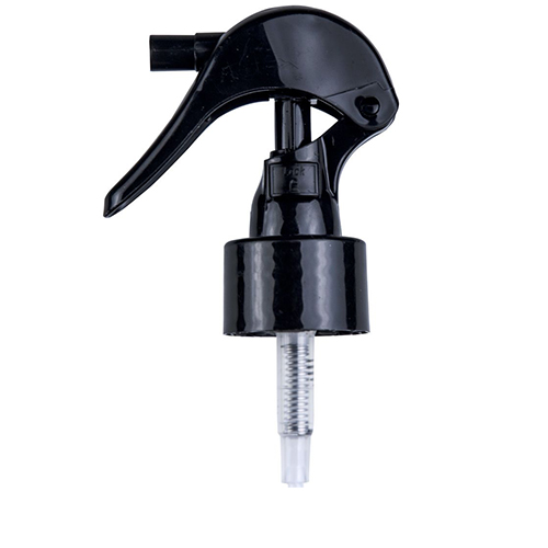 24 410 Black Mini Fine Mist Trigger Sprayer with Lock Botton