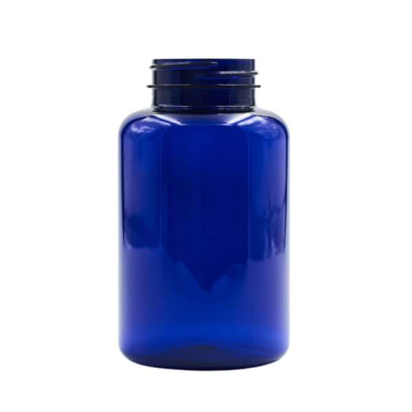 300 cc cobalt blue pet packer bottle resized