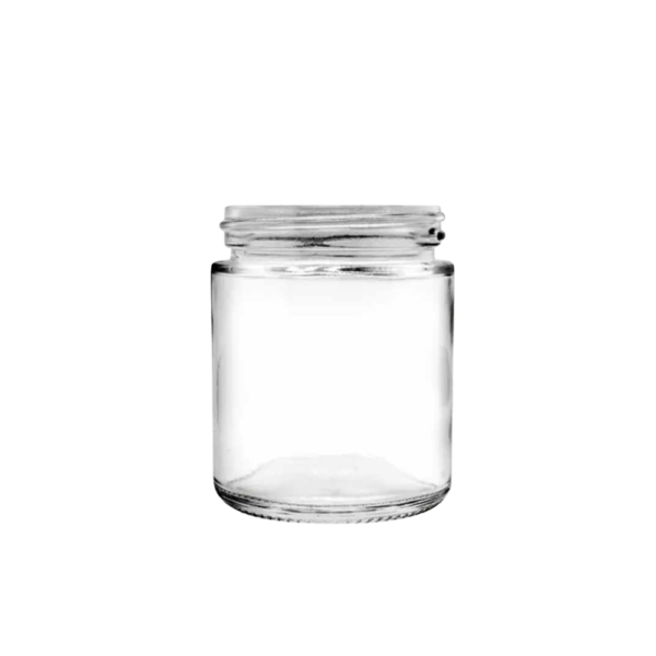 4 oz clear straight sided jar