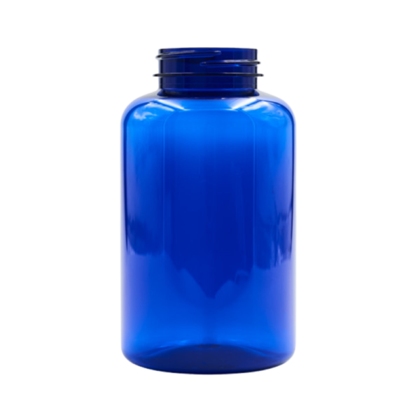 400 cc cobalt blue pet packer bottle resized