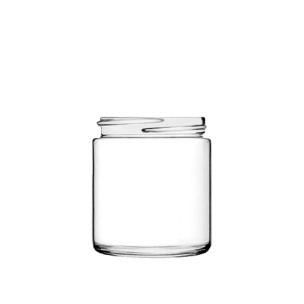 4oz clear straight sided jar