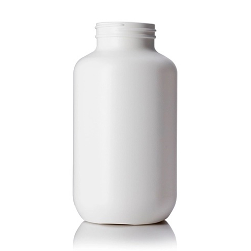 750 cc white HDPE plastic pill packer bottle with 53 400 neck finish 1