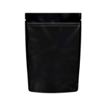 Black standup pouch