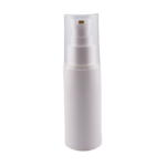 airless pump bottle in white by Victorie Packaging