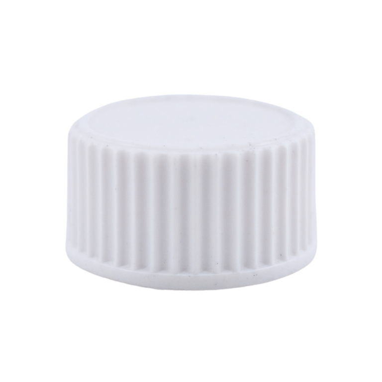 18-400 White Phenolic Cap with Polycone Liner | Victorie Packaging