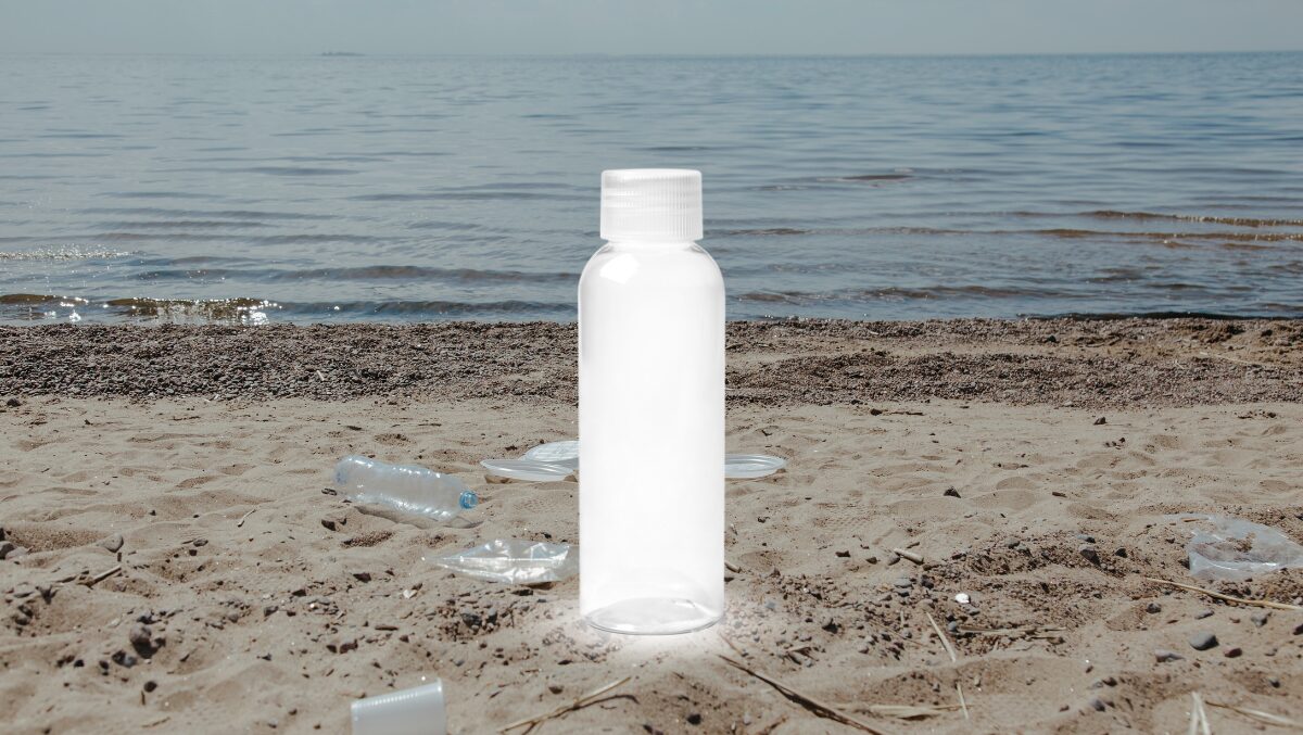 ocean bound plastics bottle image