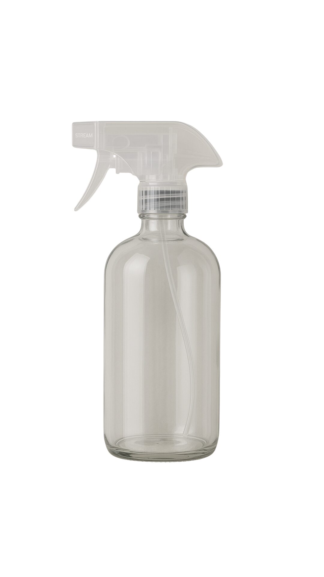 flint Boston round glass bottle with natural trigger sprayer flint Boston round glass bottle with natural trigger sprayer